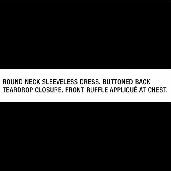 Chest detail dress - Picture 8 of 8